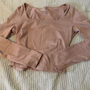 Hollister Women's Blush Long Sleeve Tee